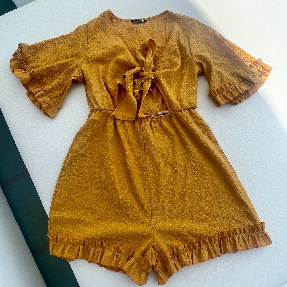 Brand new yellow romper!